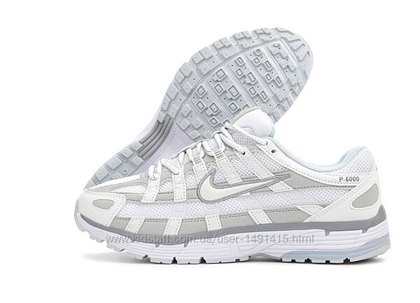Мужские кроссовки Nike P-6000. White/Grey