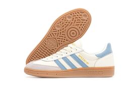 Женские кроссовки Adidas Spezial. Beige/Blue