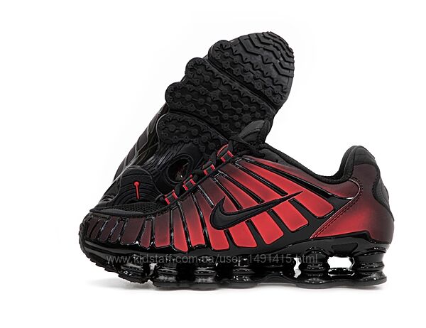 Мужские кроссовки Nike Shox. Black/Red