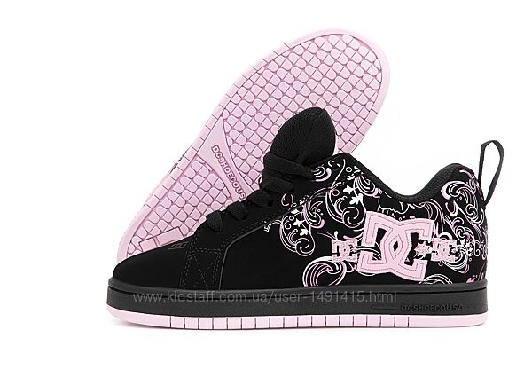 Женские кроссовки DC Shoes. Black.