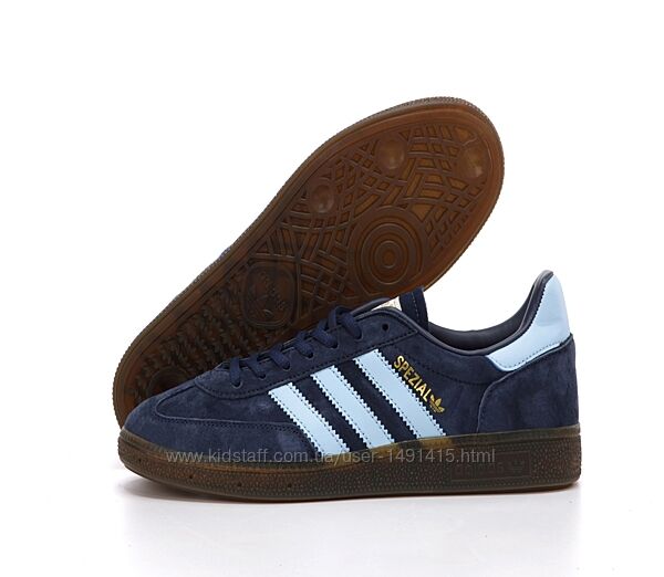 Женские кроссовки Adidas Spezial. Blue