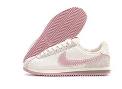  Женские кроссовки Nike Air Cortez. Beige/Pink