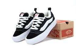 Зимние с мехом кеды вансы ботинки Vans Old Skool KNU Platform Winter