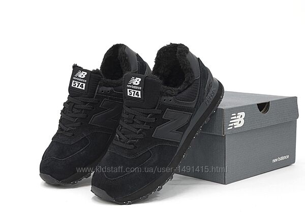 Зимние мужские кроссовки ботинки New Balance 574 Winter. Унисекс
