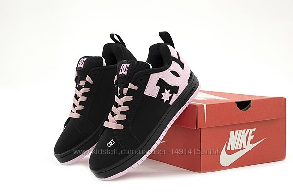 Женские кроссовки DC Shoes. Black.