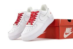 Женские кроссовки Nike Air Force Low x Supreme. White