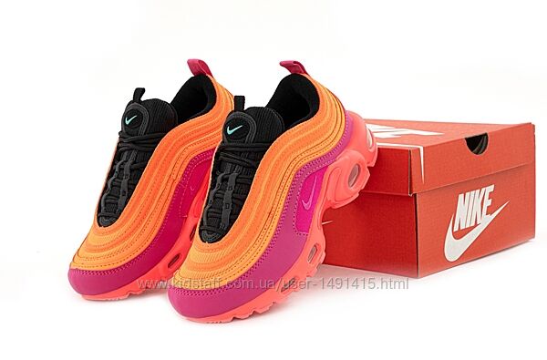 Женские кроссовки Nike Air Max Plus 97. Orange Rose