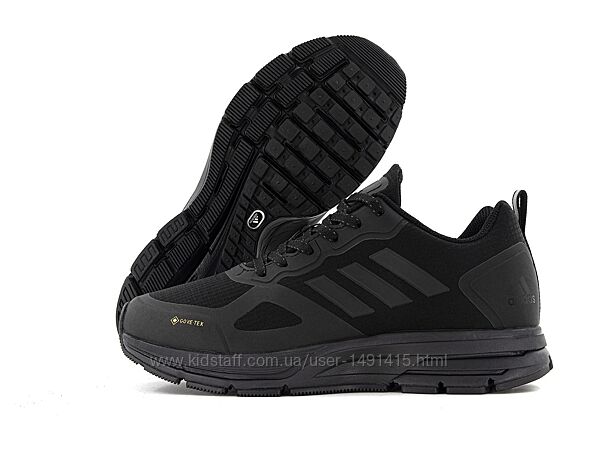 Мужские кроссовки ботинки Adidas GORE-TEX. Black