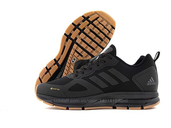 Мужские кроссовки ботинки Adidas GORE-TEX. Black