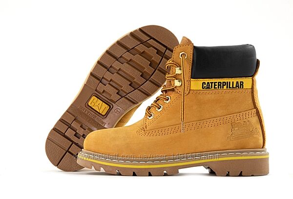 Зимние мужские ботинки Caterpillar Colorado 2.0 Yellow. Унисекс.