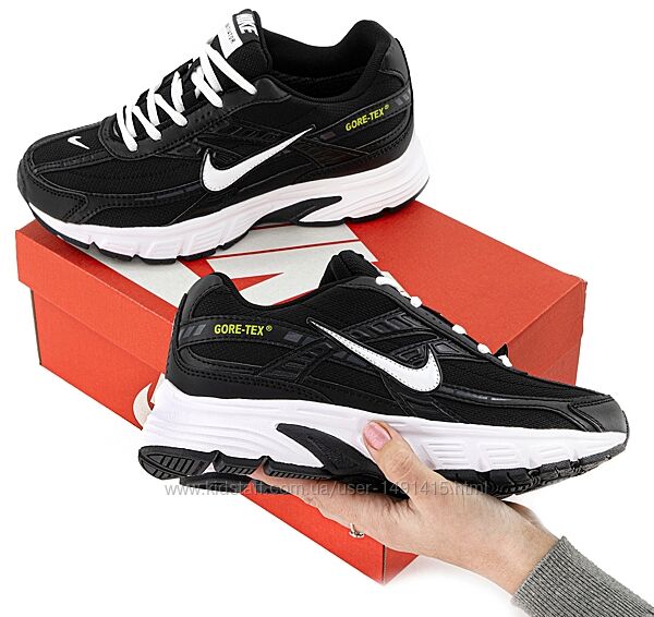 Мужские кроссовки ботинки Nike Initiator GORE-TEX. Black/White