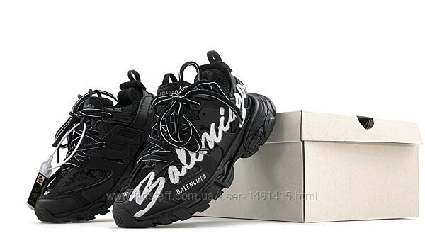 Кроссовки Balenciaga Track Sneaker Signature. Унисекс