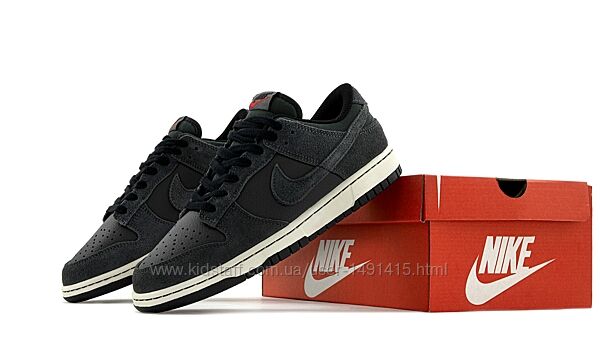 Мужские кроссовки Nike SB Dunk Low PRM Medium Ash and Black