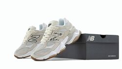 Женские кроссовки New Balance 9060 Sea Salt Leopard Print. Нью Беленс
