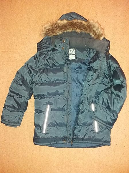 Красивая зимняя куртка ТСМ Tchibo, Германия, р. 158-164. Состояние новой
