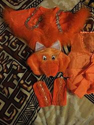 костюм кошка, лисичка, платье для снежинки ведьмочки