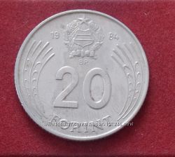 Монета Венгрии  20  форинтов 