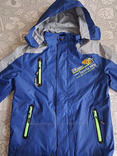 Куртка вітровка дощовик на флісі