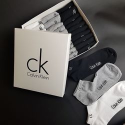 Набор 30 пар. Носки Calvin Klein в коробке, разные цвета.