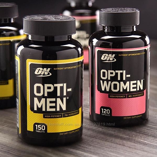 Optimum Nutrition, Opti-Women и Opti-Men. Витамины и Omega-3. США