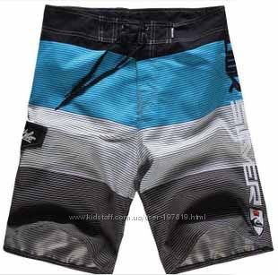Мужские летние, пляжные шорты Quiksilver. Чоловічі пляжні шорти Quiksilver.