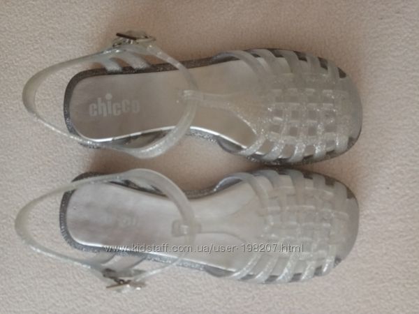 Кроксы сандалии аквашузы Chicco размер 29 стелька 19 см