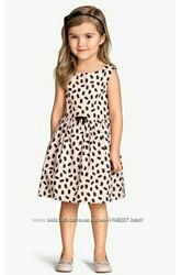 Платье летнее H&M для девочки размер 5-6 лет