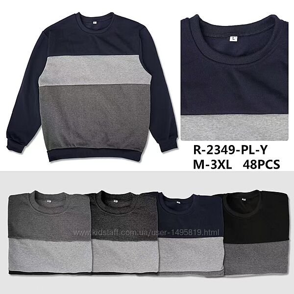 Світшот чоловічий утеплений, р. М-3ХЛ, Китай