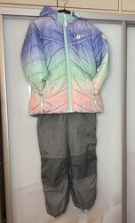 Зимовий комплект куртка та комбінезон 122 р