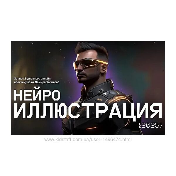Дамир Халилов Нейроиллюстрация 2025. Тариф ВИП 2024