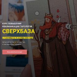 Юлия Гохнадель Курс повышения квалификации тарологов СверхБаза 2025