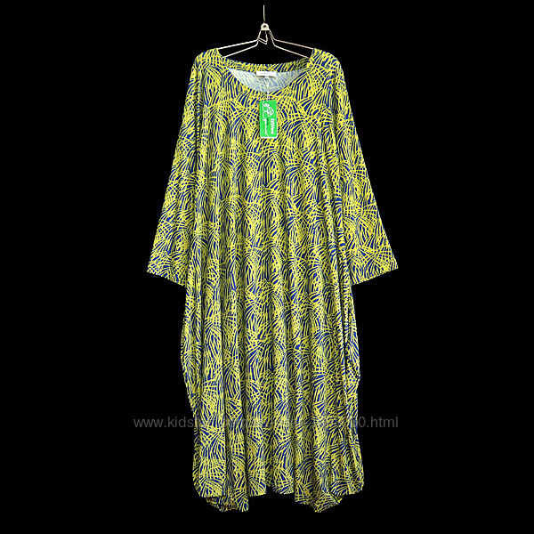 Ефектна довга трикотажна сукня від британського преміум-бренду р.14-16