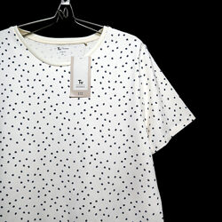 Бавовняна футболка в горох з м&acuteякого трикотажу р.20