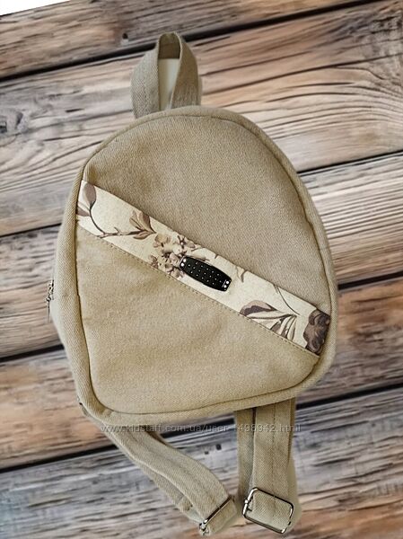 Джинсовий рюкзак жіночий