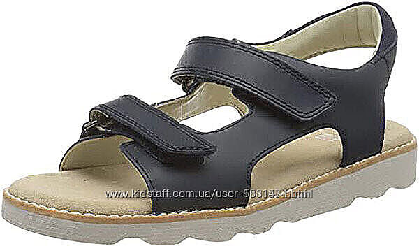  р.34, 35 Clarks детские кожаные сандалии оригинал- 2 цвета