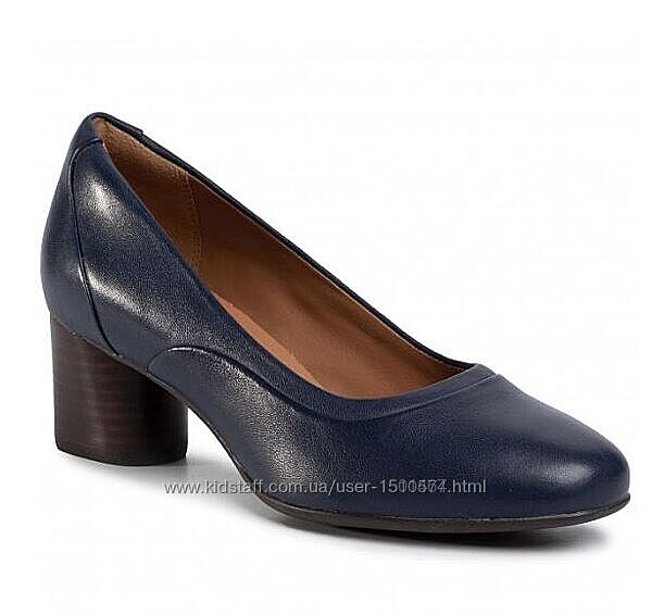 р.38 Clarks женские кожаные туфли оригинал