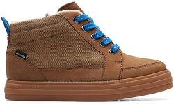  р. 30. 31, 32,32.5, 33 Clarks зимние кожаные ботинки оригинал