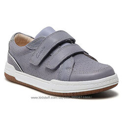  р. 28, 28.5 Clarks кожаные туфли- кроссовки оригинал