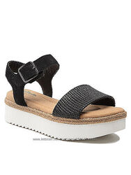 р.38 Clarks женские кожаные босоножки оригинал