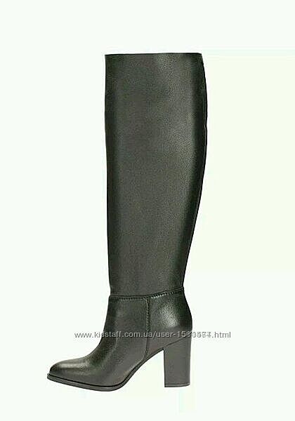 р.38 Clarks женские кожаные деми сапоги оригинал