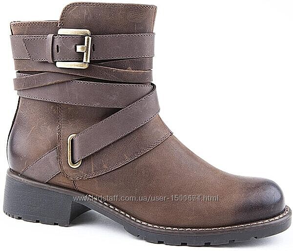 р. 36 Clarks женские деми ботинки кожа оригинал