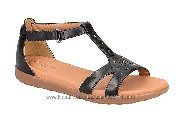 р.38 Clarks женские   босоножки натуральная кожа оригинал
