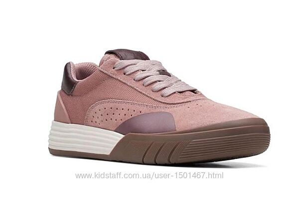 Р.42 clarks мужские кроссовки кожаные оригинал 