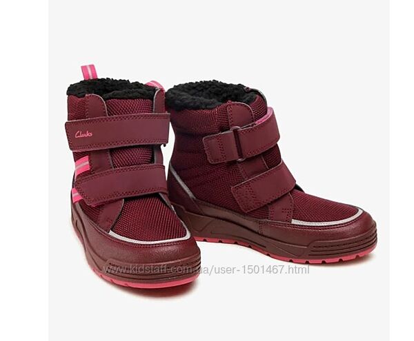 р.26, 27.5 Clarks замните детские ботинки оригинал