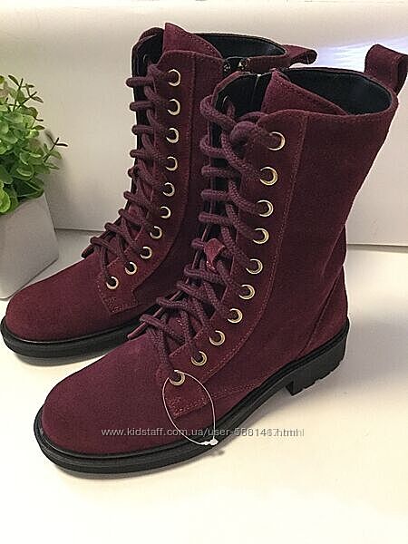 р.35.5 Clarks кожаные ботинки оригинал