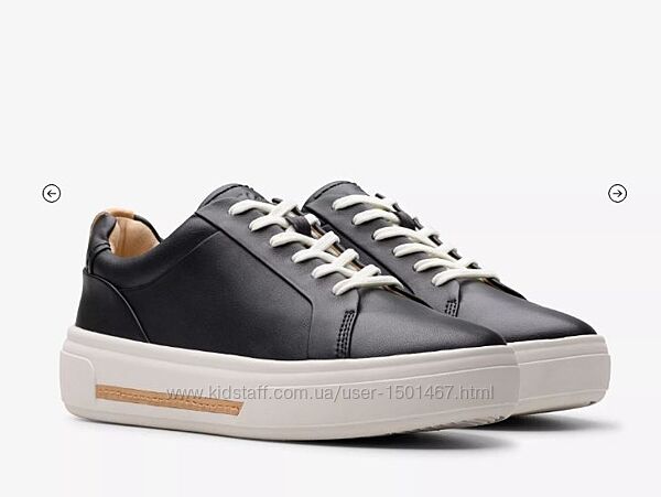 р.41.5 Clarks женские кожаные кроссовки оригинал
