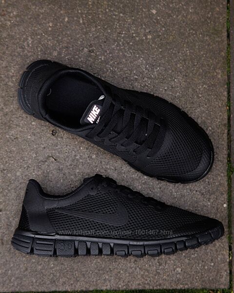 p.36-41 Nike Free Run 3.0 V2 Black NK359