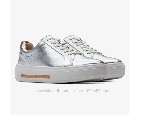 р.40 Clarks женские кожаные кроссовки оригинал