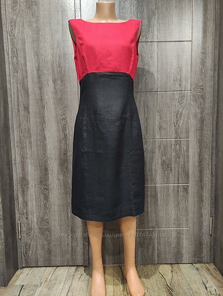 Красивое льняное платье лён из льна Пог 47 см