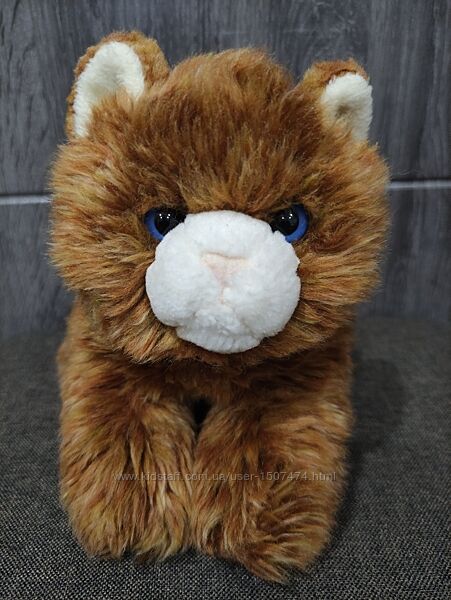 Классный винтажный рыжий кот, котик, котенок, кошеня, киця 29 см Aurora